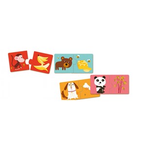 Djeco (08166) - "Duo Puzzle, Dinner's Ready!" - 2 pezzi
