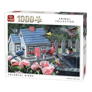 King International (05390) - "Colorful Birds" - 1000 pezzi