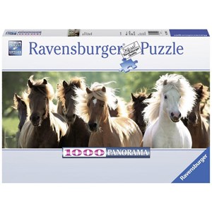 Ravensburger (15091) - "Wild Horses" - 1000 pezzi