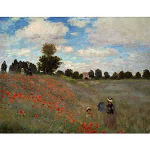 D-Toys (66961-IM02) - Claude Monet: "Poppy Field in Argenteuil" - 1000 pezzi