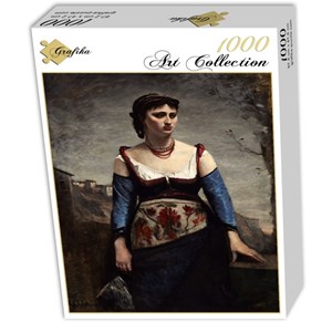 Grafika (01980) - Jean-Baptiste-Camille Corot: "Agostina, 1866" - 1000 pezzi