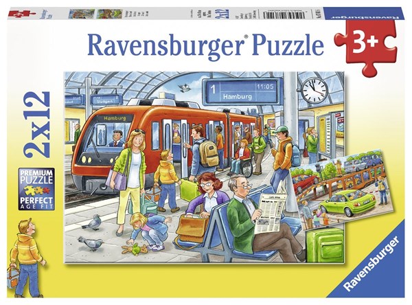 Ravensburger (07611) - "Please get in!" - 12 pezzi