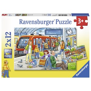Ravensburger (07611) - "Please get in!" - 12 pezzi