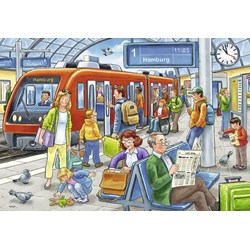 Ravensburger (07611) - "Please get in!" - 12 pezzi