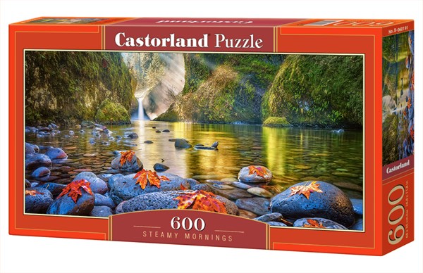 Castorland (B-060191) - "Steamy Mornings" - 600 pezzi