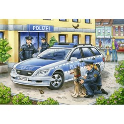 Ravensburger (07574) - "Police and Firefighters" - 12 pezzi