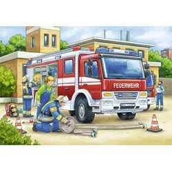 Ravensburger (07574) - "Police and Firefighters" - 12 pezzi