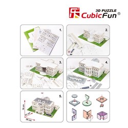 Cubic Fun (C060H) - "Washington, The White House" - 65 pezzi