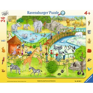 Ravensburger (06583) - "Zoo" - 24 pezzi