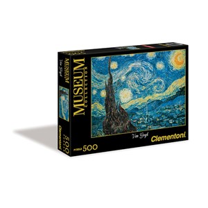 Clementoni (30314) - Vincent van Gogh: "Starry Night" - 500 pezzi