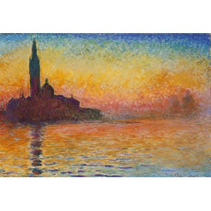 Grafika (00095) - Claude Monet: "Saint-Georges-Majeur au Crépuscule, 1908" - 12 pezzi