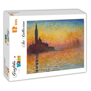 Grafika (00095) - Claude Monet: "Saint-Georges-Majeur au Crépuscule, 1908" - 12 pezzi