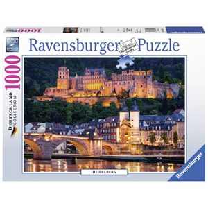 Ravensburger (19621) - "Evening in Heidelberg" - 1000 pezzi