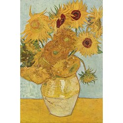 Grafika (00033) - Vincent van Gogh: "Vase with 12 sunflowers, 1888" - 100 pezzi