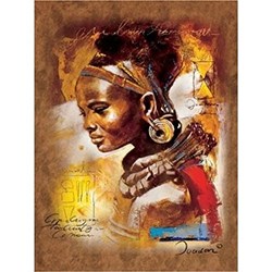 Ravensburger (15352) - "Young African Woman" - 1000 pezzi