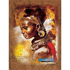 Ravensburger (15352) - "Young African Woman" - 1000 pezzi