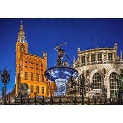 Castorland (B-52936) - "Neptune Fountain, Gdansk" - 500 pezzi