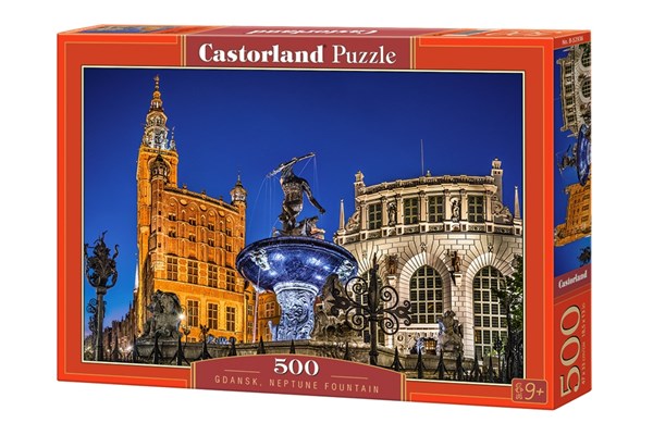 Castorland (B-52936) - "Neptune Fountain, Gdansk" - 500 pezzi