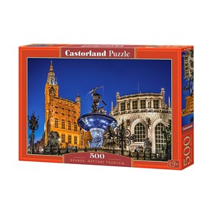 Castorland (B-52936) - "Neptune Fountain, Gdansk" - 500 pezzi