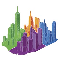 Wrebbit (Wrebbit-Set-New-York) - "Full New York Collection" - 3575 pezzi