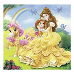 Ravensburger (09346) - "Belle, Cinderella And Raiponce" - 49 pezzi