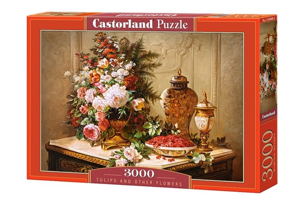 Castorland (C-300488) - "Tulips and Other Flowers" - 3000 pezzi