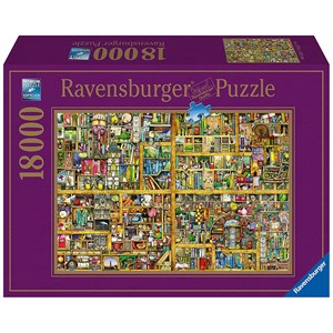 Ravensburger (17825) - Colin Thompson: "Magical Bookcase" - 18000 pezzi