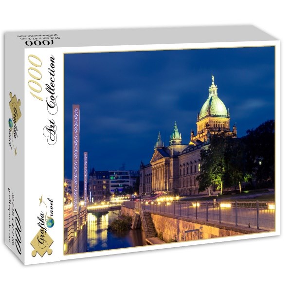 Grafika (02389) - "Bundesverwaltungsgericht, Leipzig, Germany" - 1000 pezzi