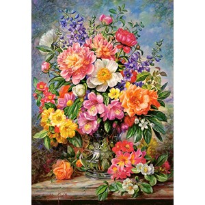 Castorland (C-103904) - "June Flowers in Radiance" - 1000 pezzi