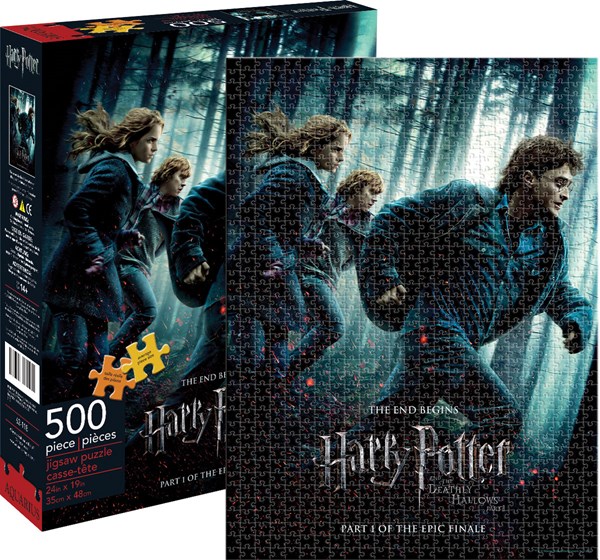 Aquarius (62118) - "Harry Potter Deathly Hallows Part I" - 500 pezzi