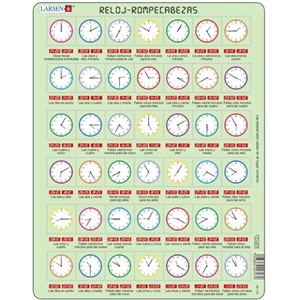 Larsen (OB7-ES) - "Reloj Rompecabezas - ES" - 42 pezzi