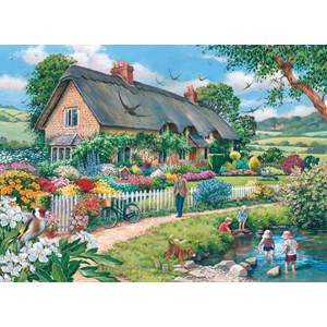 The House of Puzzles (3343) - "Lazy Days" - 500 pezzi