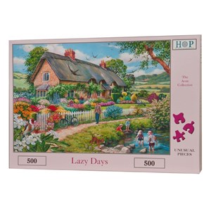 The House of Puzzles (3343) - "Lazy Days" - 500 pezzi