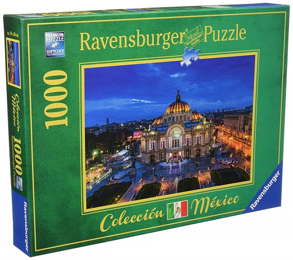 Ravensburger (19842) - "Palace of Fine Arts, Mexico" - 1000 pezzi