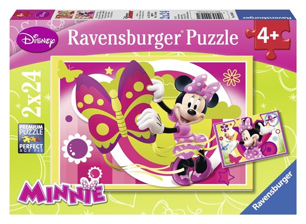Ravensburger (09047) - "A Day with Minnie" - 24 pezzi