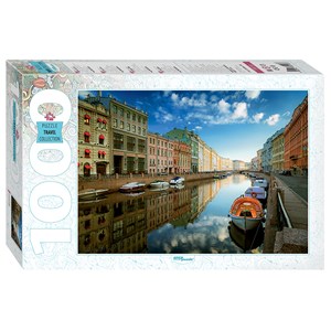 Step Puzzle (79113) - "Saint Petersburg, Moyka River" - 1000 pezzi