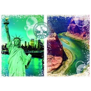 Grafika (T-00212) - "United States of America" - 1000 pezzi