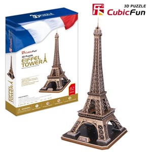 Cubic Fun (MC091H) - "France, Paris: Eiffel Tower" - 82 pezzi
