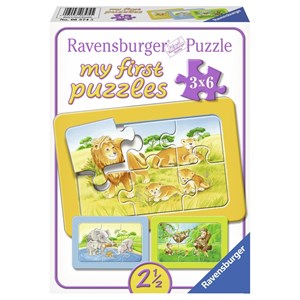 Ravensburger (06574) - "Animals of Africa" - 6 pezzi