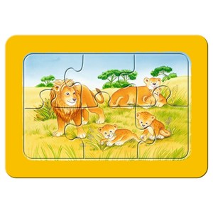 Ravensburger (06574) - "Animals of Africa" - 6 pezzi