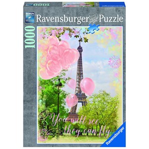 Ravensburger (19708) - "Eiffel Tower" - 1000 pezzi