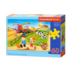 Castorland (B-06878) - "Summer in the Countryside" - 60 pezzi