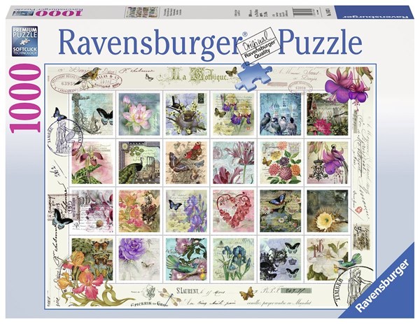 Ravensburger (19607) - "Stamp collection" - 1000 pezzi