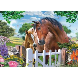 King International (05388) - "Horses at the Gate" - 1000 pezzi