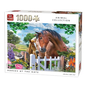 King International (05388) - "Horses at the Gate" - 1000 pezzi