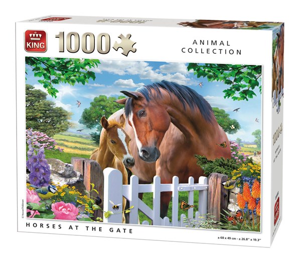 King International (05388) - "Horses at the Gate" - 1000 pezzi