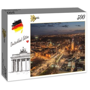 Grafika (02564) - "Deutschland Edition, Skyline, Leipzig, Germany" - 300 pezzi