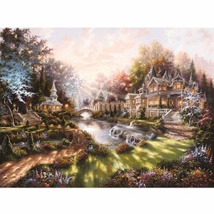 Ravensburger (15944) - "Morning Glory" - 1000 pezzi