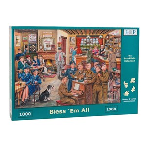 The House of Puzzles (3596) - "Bless 'Em All" - 1000 pezzi