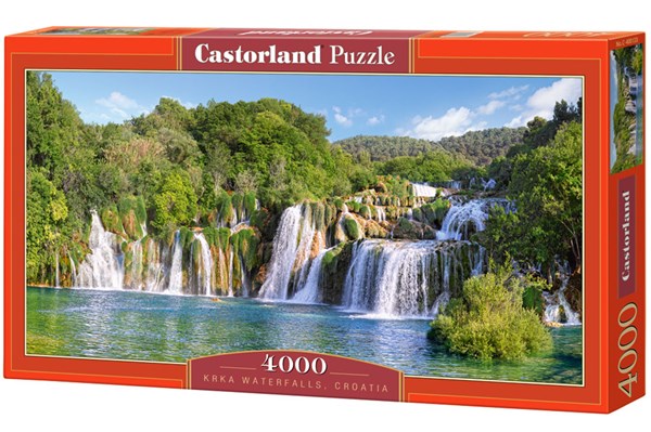 Castorland (C-400133) - "Krka Waterfalls, Croatia" - 4000 pezzi